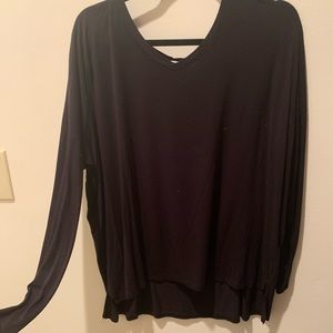 Black long sleeve shirt